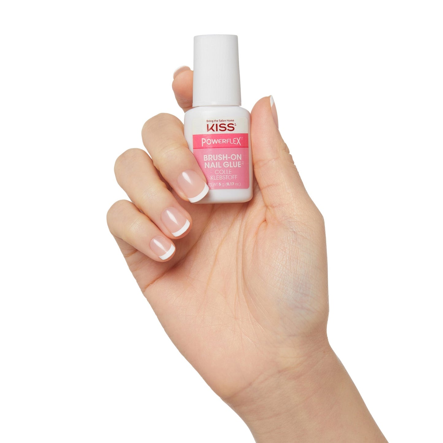 Colle à pinceau faux ongles ultra doux pour ongles fragiles réutilisable